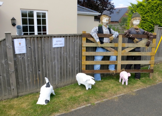Bisterne young farmers scarecrow
