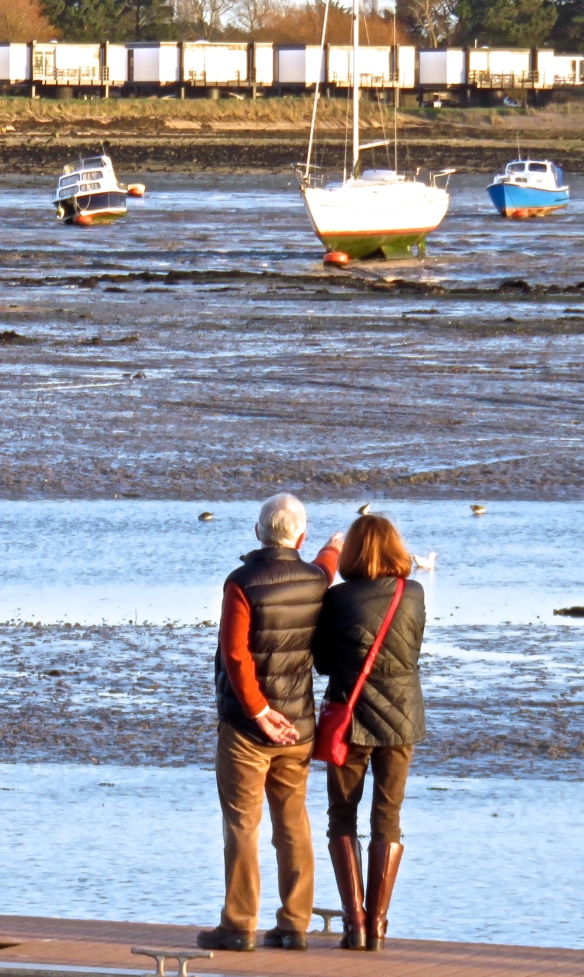 Couple on jetty