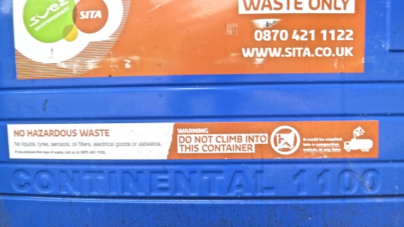 Do Not Climb Into This Container