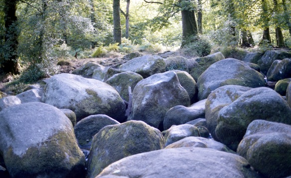 Granite boulders