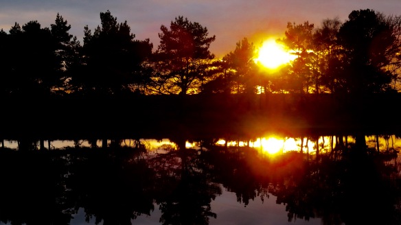 Hatchet Pond sunset 3