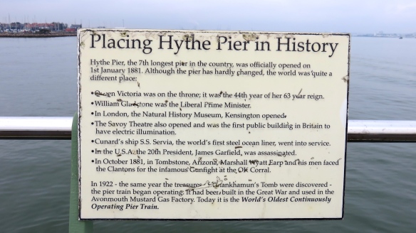 Hythe Pier History