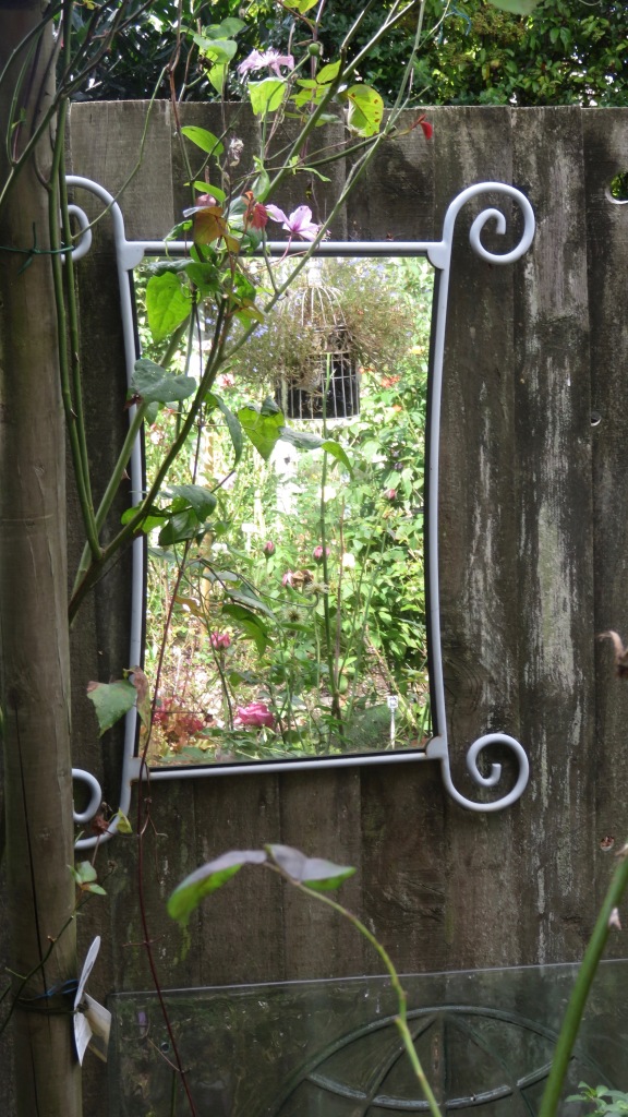 Mirror in Rose Garden