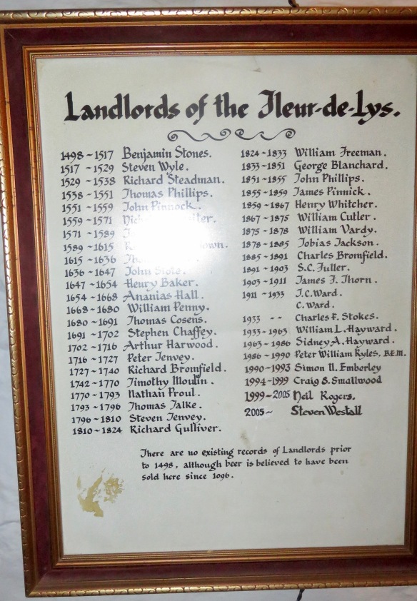Landlords of the Fleur-de-Lys