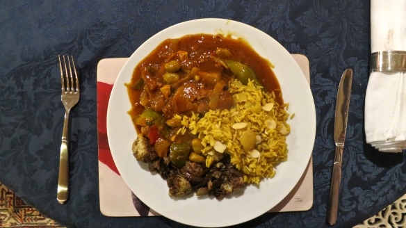 Mixed meat curry