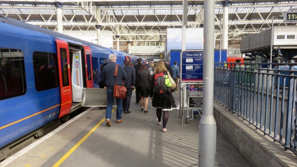 Passengers on Platform