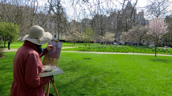 Pastel Painter, St. James's Park