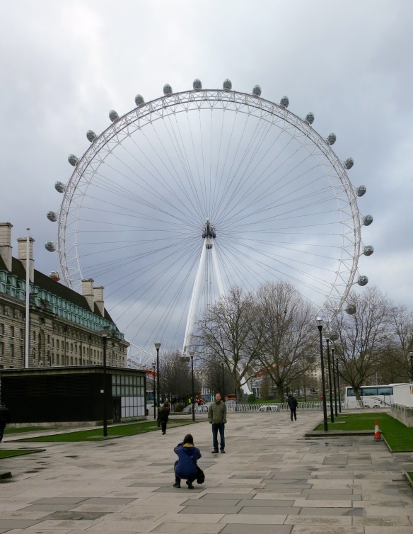 Photographing London Eye