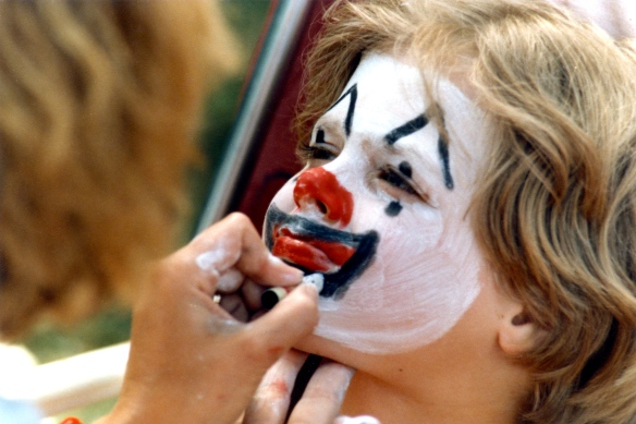 Sam's face painting 2 1985