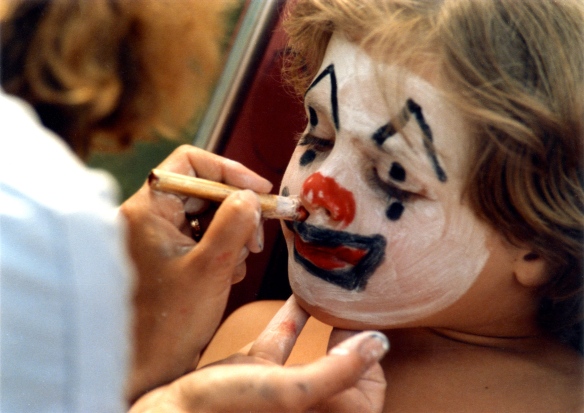 Sam's face painting 3 1985