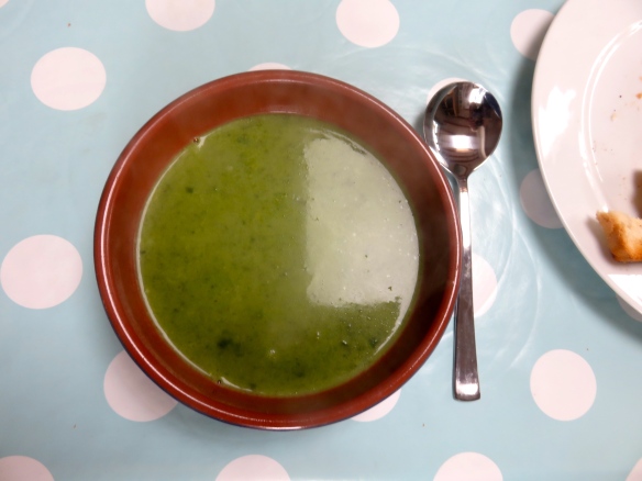 Spinach soup