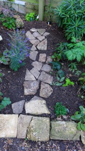 Stepping Stones front garden