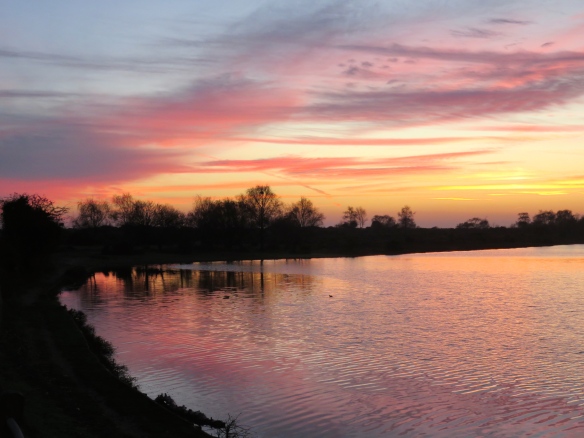 Sunset Hatchet Pond