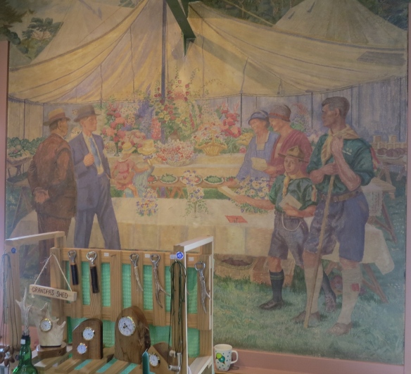 The Flower Show mural