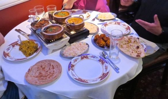 The Gate of India meal