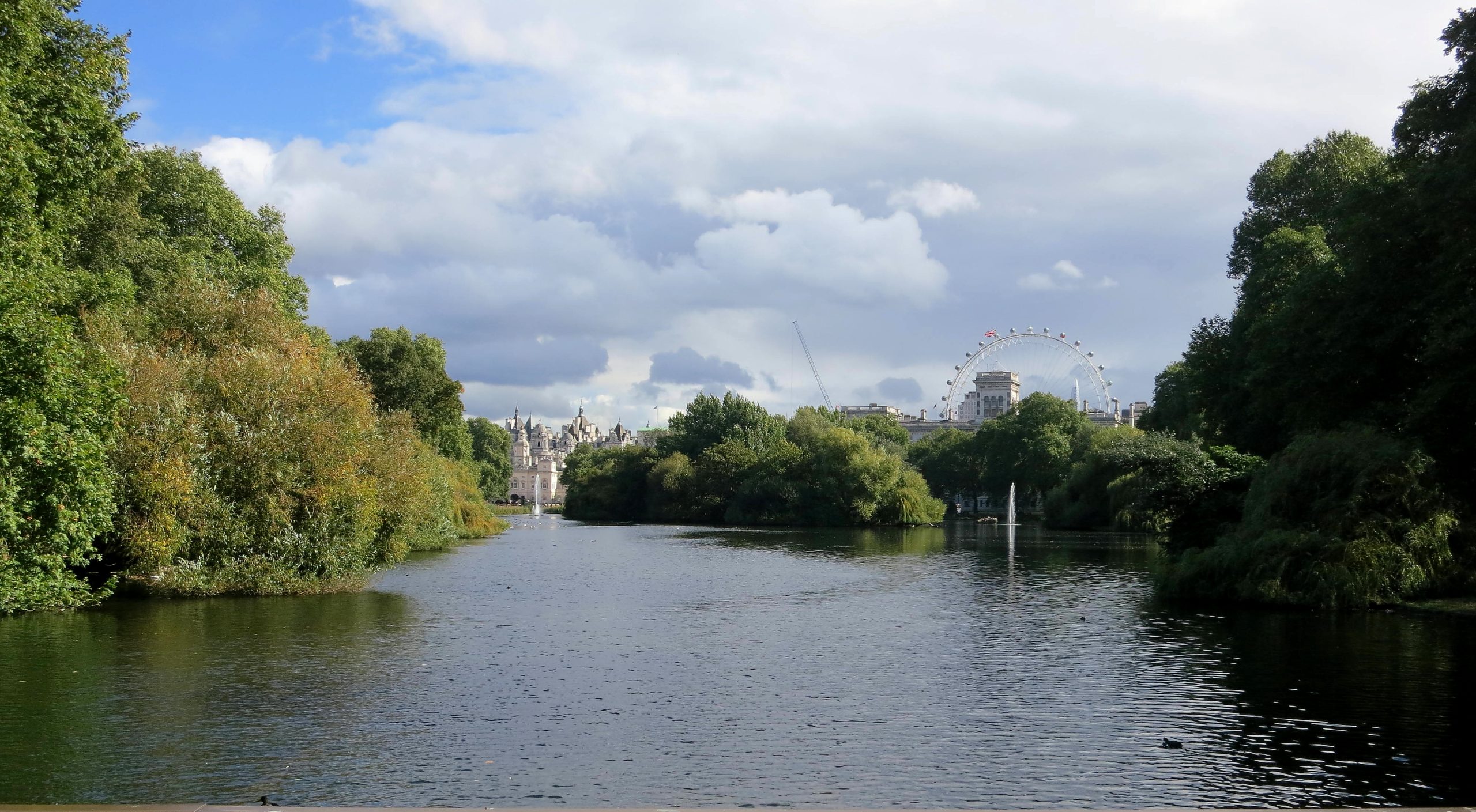 The London Eye from St. James's Park 9.12