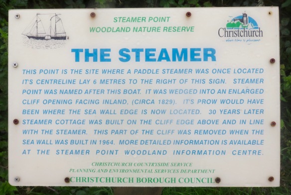 The Steamer sign