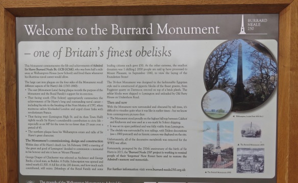 Welcome to the Burrard Monument