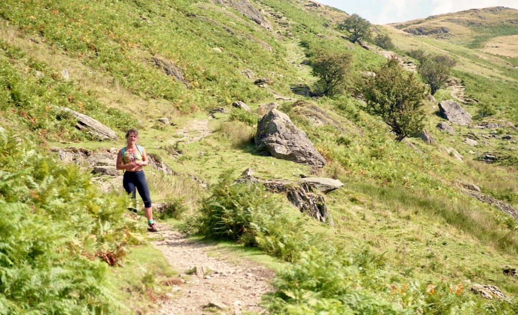 Jessica on Place Fell 18.8.92 3