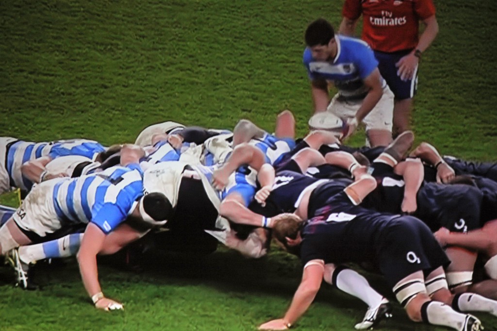 Rugby - England v. Argentina