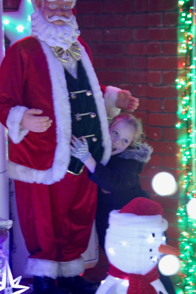 Child and Father Christmas