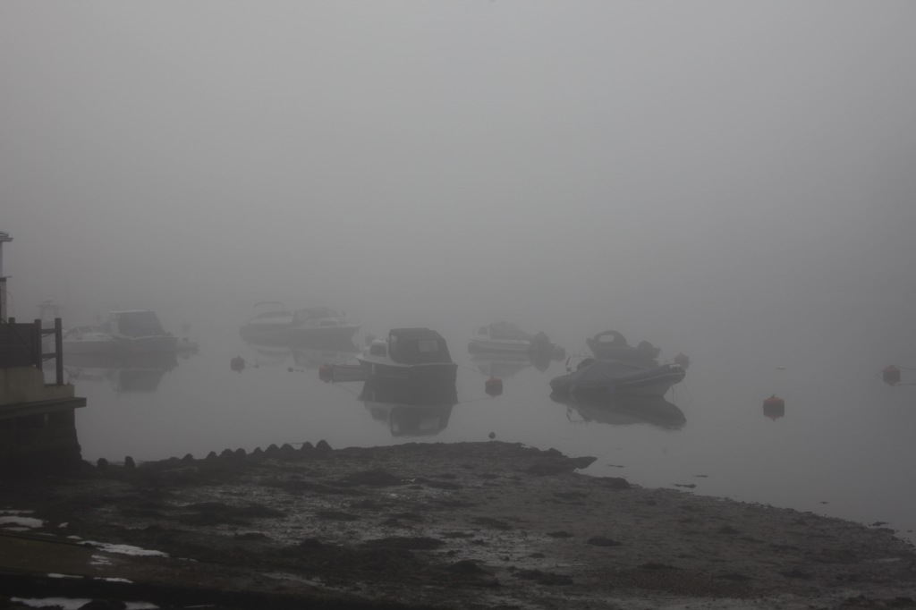 Boats in fog 2