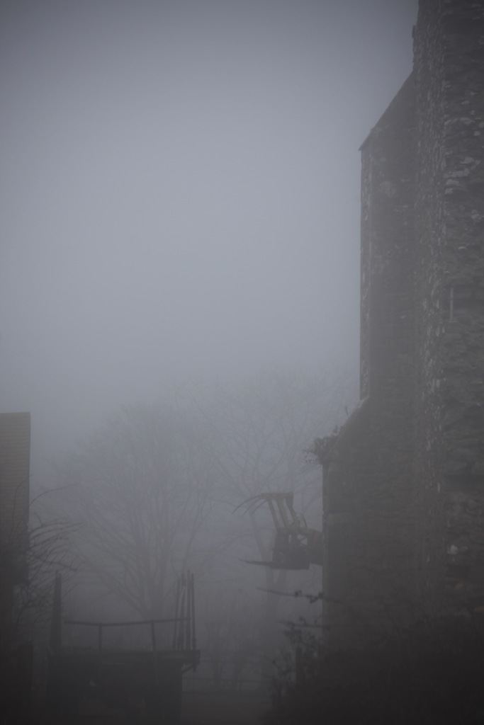 St Leonard's Grange in fog 2