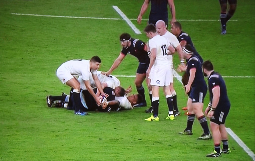 England v. France rugby 6