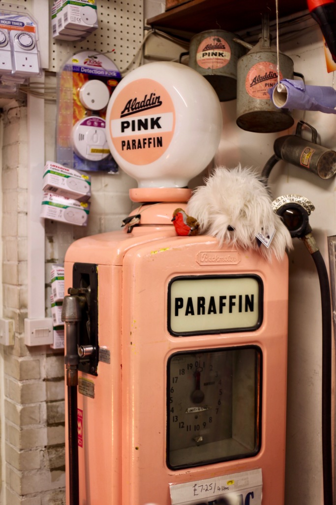 Pink Paraffin pump