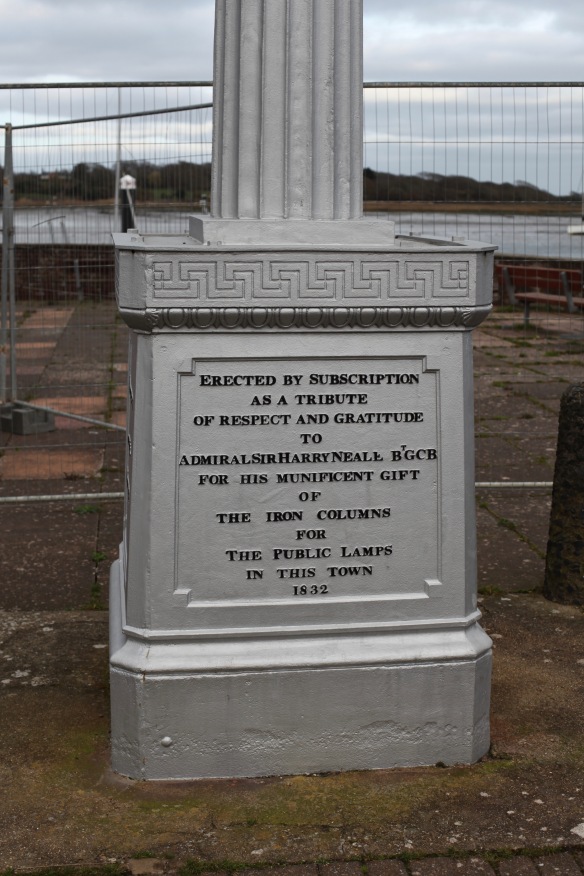 Lymington gas monument 3