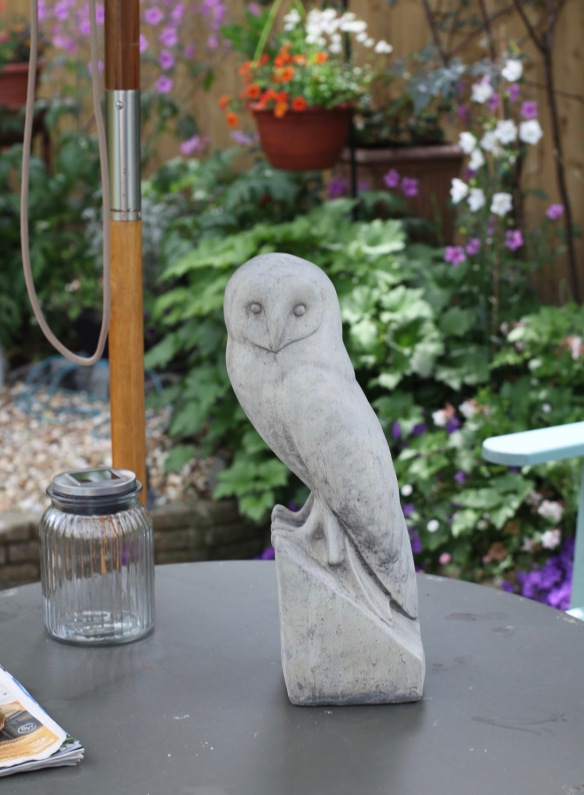 Barn owl sculpture